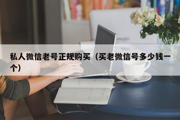 私人微信老号正规购买（买老微信号多少钱一个）